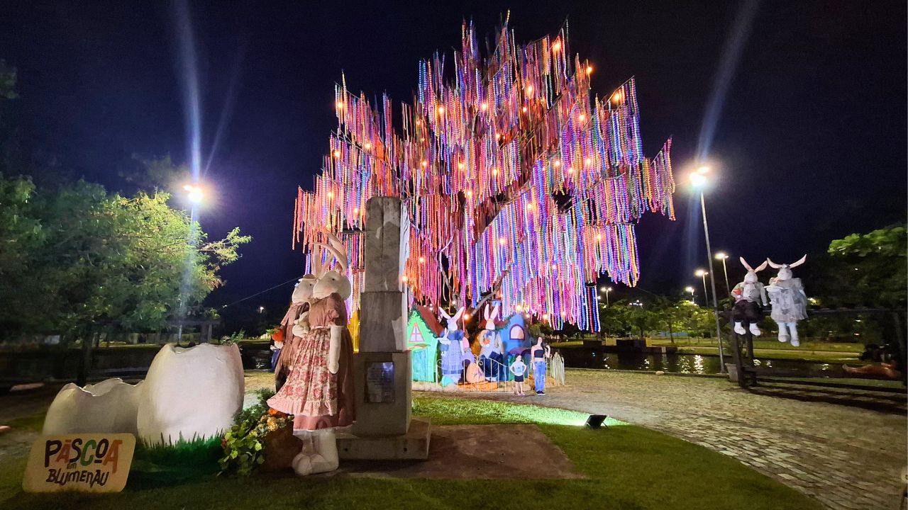 O que fazer em Blumenau: Guia Completo com Roteiro 4 pascoa em blumenau parque ramiro
