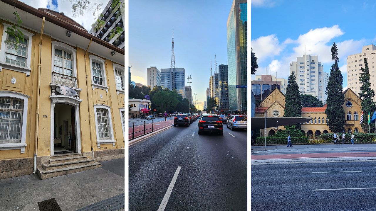 Tour pela Avenida Paulista: roteiro histórico, cultural e imperdível 2 instituto pasteur, faixas da avenida paulista e capela Santa Catarina