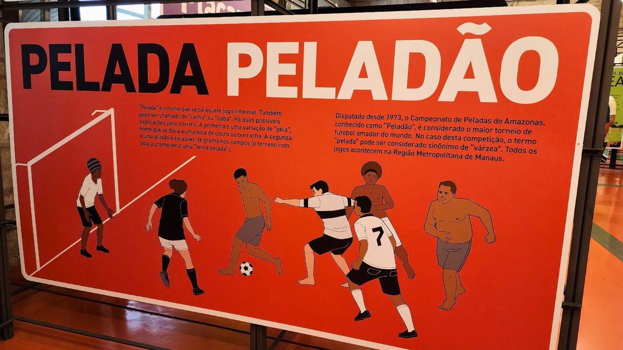 Museu do Futebol em São Paulo: um passeio no Pacaembu 2 sobre o peladão de Manaus no museu do futebol em são paulo