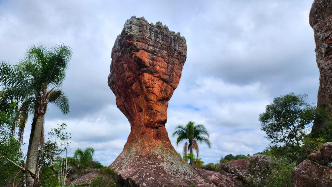 O que fazer em Ponta Grossa: explore o Parque Vila Velha 2 taca vila velha ponta grossa • Rota dos Viajantes