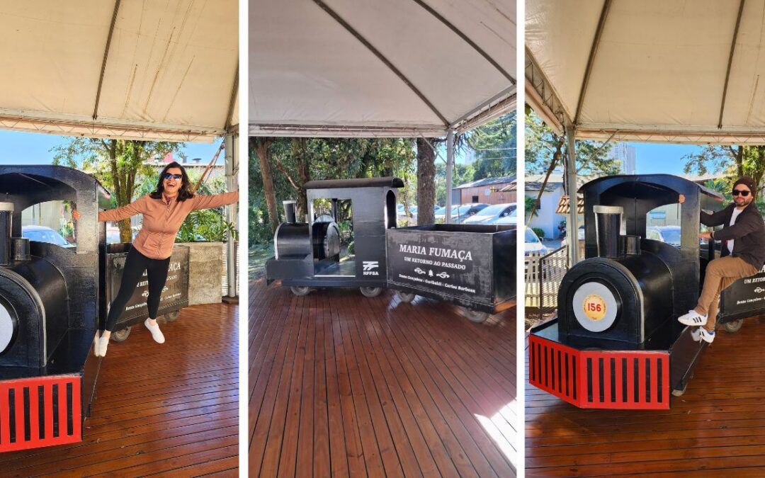 Como é o passeio de Maria Fumaça em Bento Gonçalves