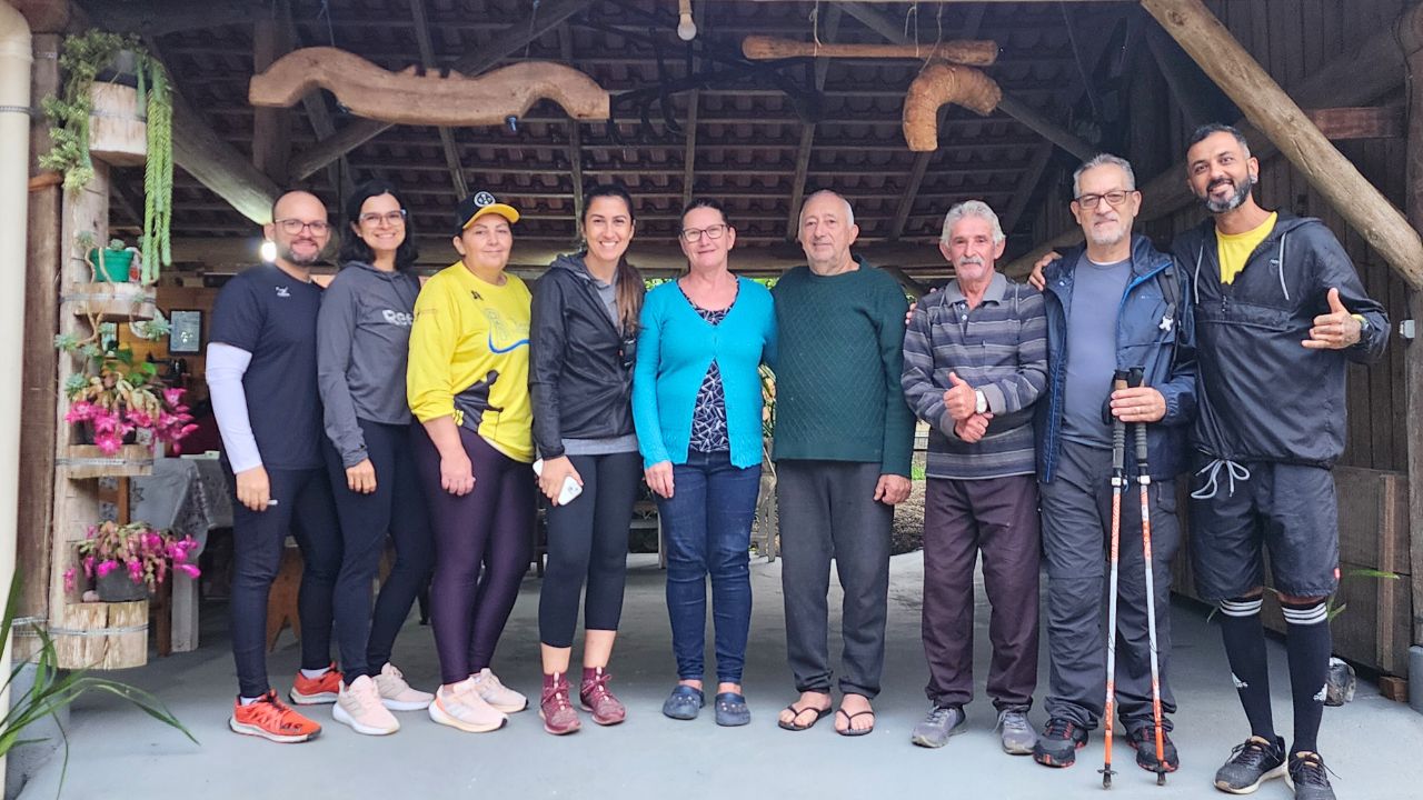 8 Dias no Caminho do Louvor: Peregrinação em Nova Trento 5 acolhida aguas cristalinas caminho do louvor • Rota dos Viajantes