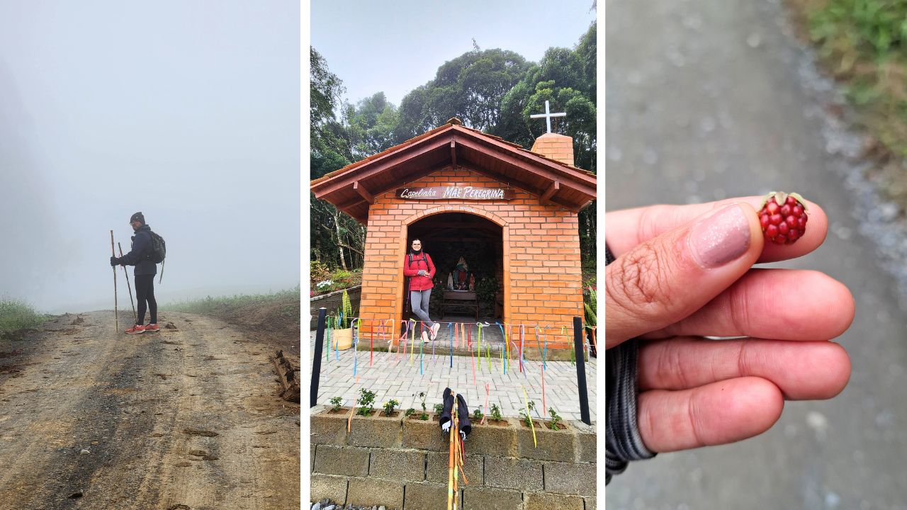 8 Dias no Caminho do Louvor: Peregrinação em Nova Trento 15 capelinha mae peregrina caminho do louvor • Rota dos Viajantes