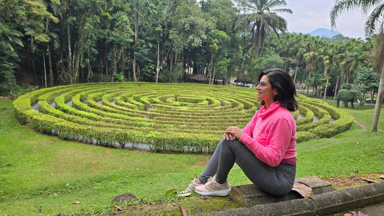 Jaraguá do Sul: o que fazer, comer e dica de roteiro ideal 4 Labirinto no Parque da Malwee