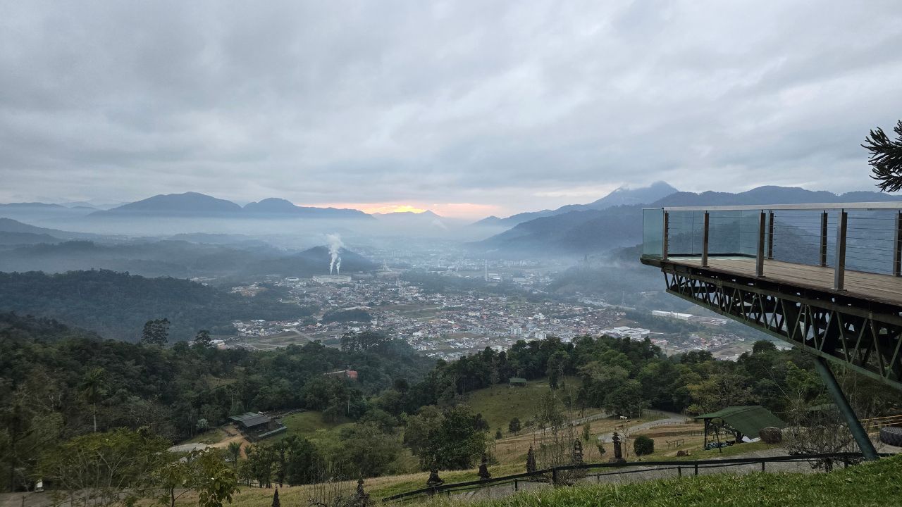 Jaraguá do Sul: o que fazer, comer e dica de roteiro ideal 3 Pico da Malwee em Jaraguá do Sul
