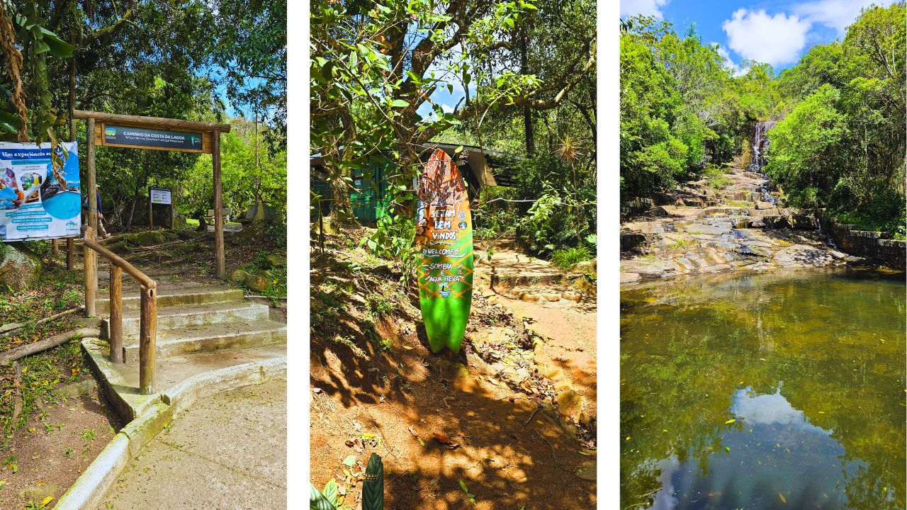 Como fazer a Trilha da Costa da Lagoa em Florianópolis 3 cachoeira costa da lagoa florianopolis • Rota dos Viajantes