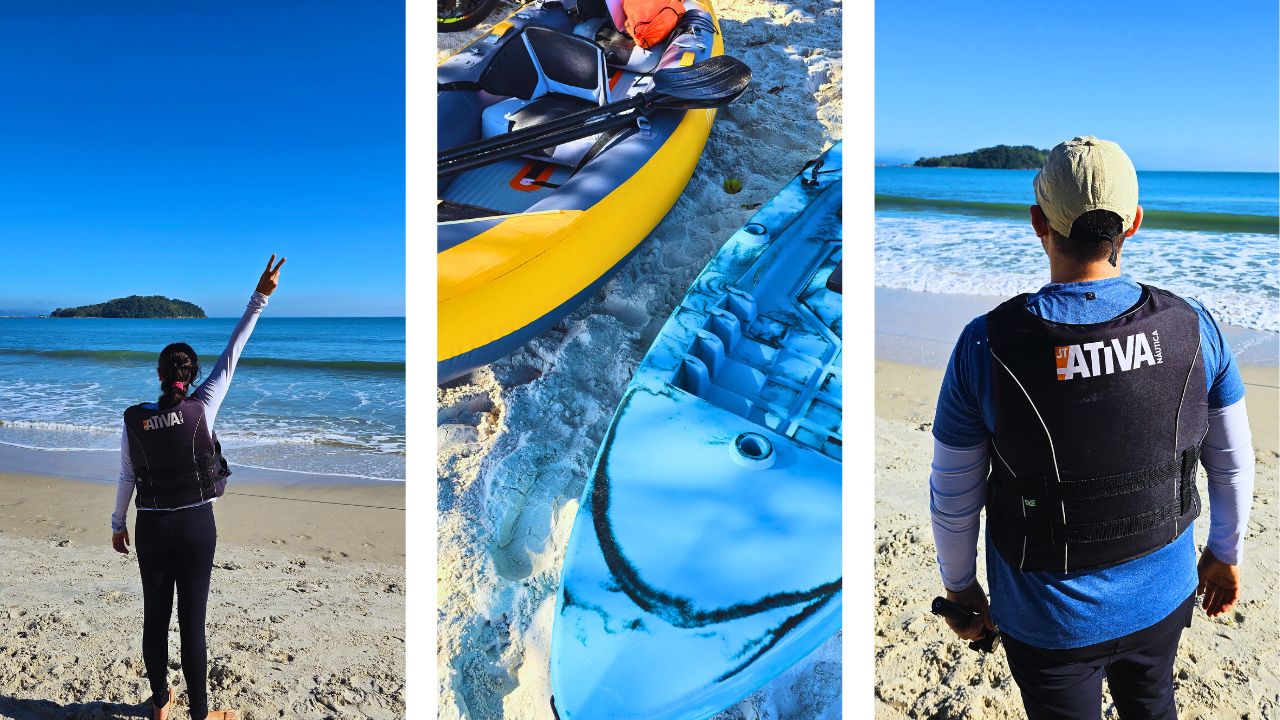 Passeio de Caiaque e SUP em Florianópolis: uma travessia inesquecível Passeio de Caiaque e SUP em Florianópolis: uma travessia inesquecível