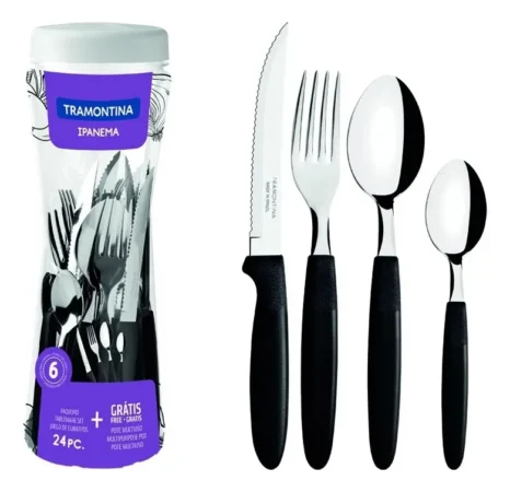 Faqueiro Ipanema Aco Inox &bull; Rota dos Viajantes