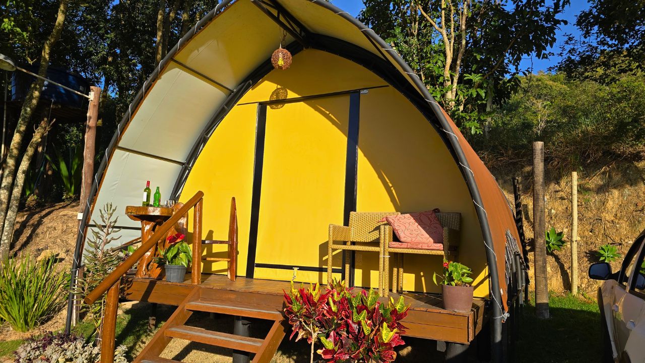 chale camping &bull; Rota dos Viajantes