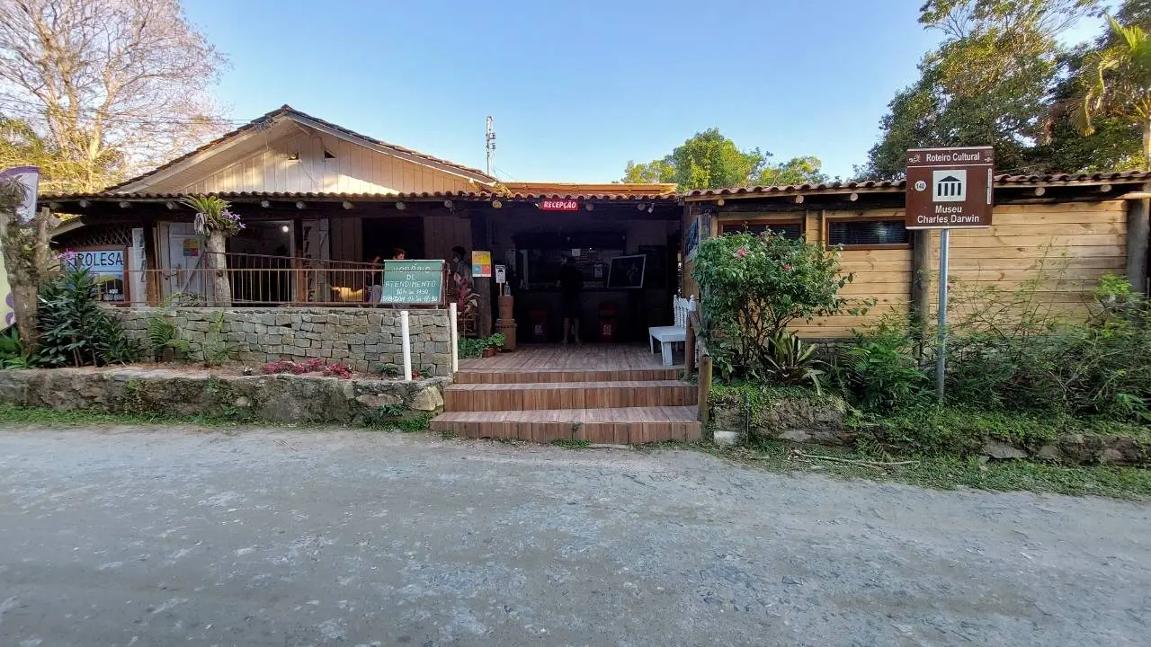 Mirante Eco 360º em Bombinhas - SC 4 recepcao museu • Rota dos Viajantes