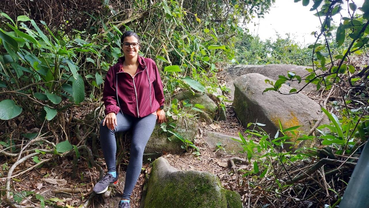 Trilha de Quatro Ilhas até a Praia do Retiro dos Padres 2 trilha 2 • Rota dos Viajantes
