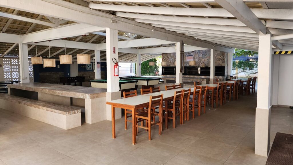 Parador Tropical: Camping Estruturado na Praia de Mariscal em Bombinhas 3 Parador Tropical em Bombinhas - Area Comum
