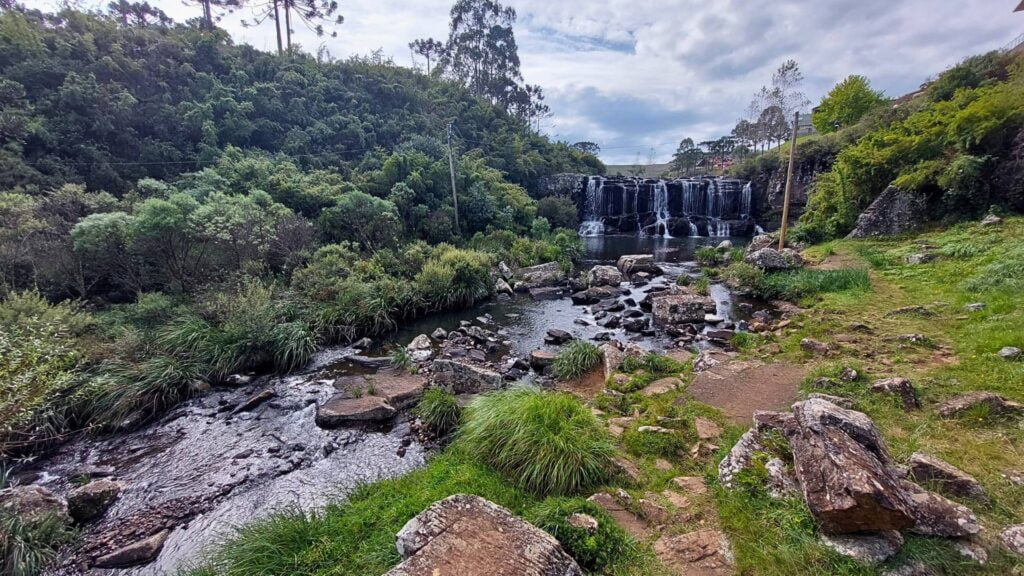 Serra e Jardim Pousada: Hospedagem em Bom Jardim da Serra 4 Cachoeira Cascata da Barrinha em Bom Jardim da Serra