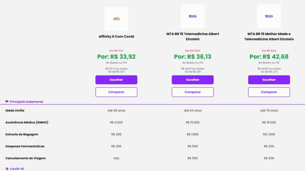 Como Simular e Contratar a Real Seguro Viagem Online 2 Real Seguro Viagem Cotacao • Rota dos Viajantes