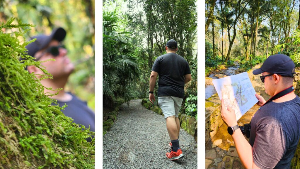 mapa garden &bull; Rota dos Viajantes