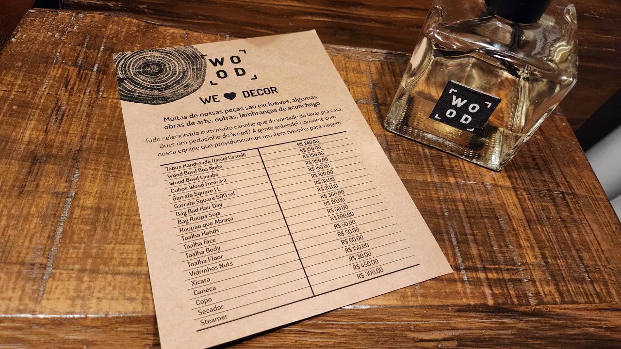 Produtos Wood Hotel