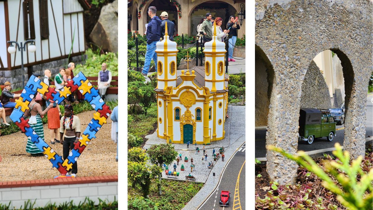 detalhes mini mundo gramado &bull; Rota dos Viajantes