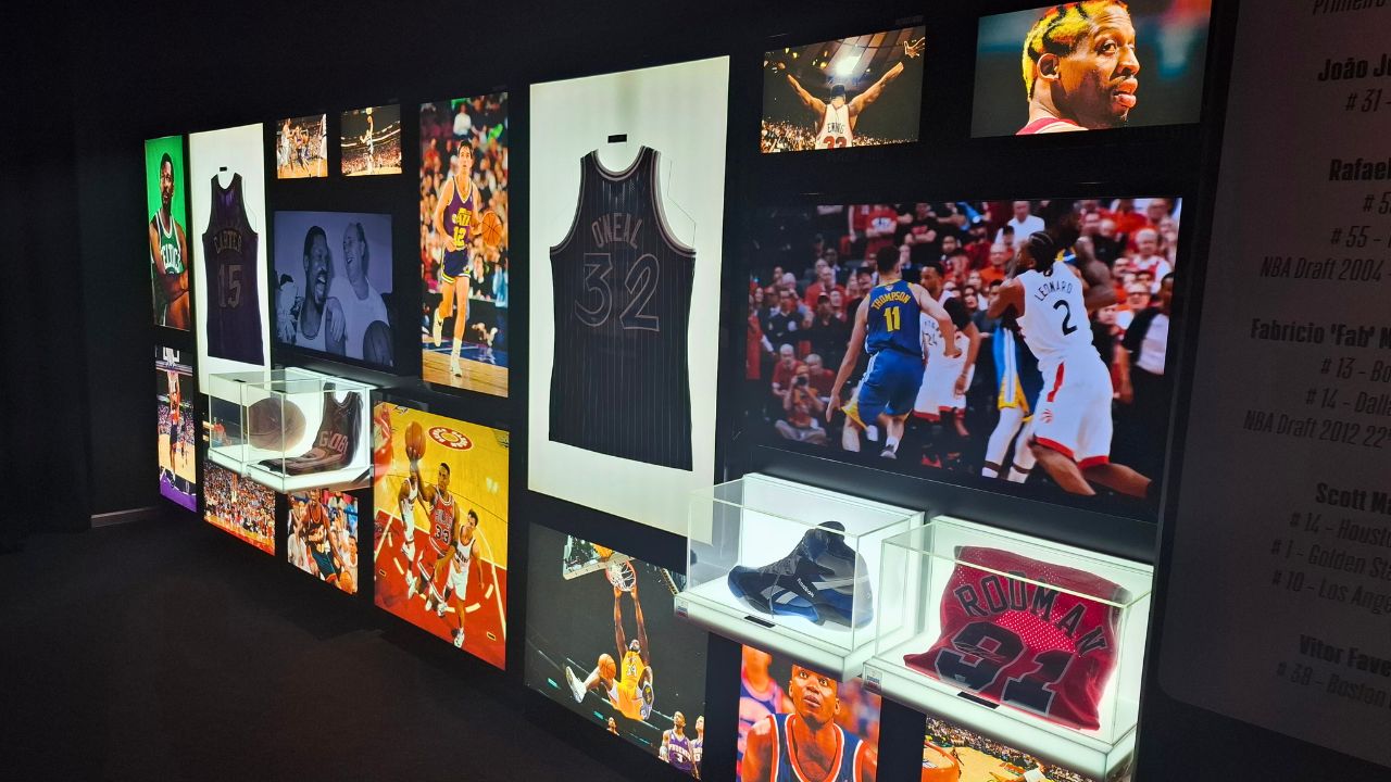 NBA Park: Atração para Fãs de Basquete em Gramado 6 Museu de Basquete do NBA Park