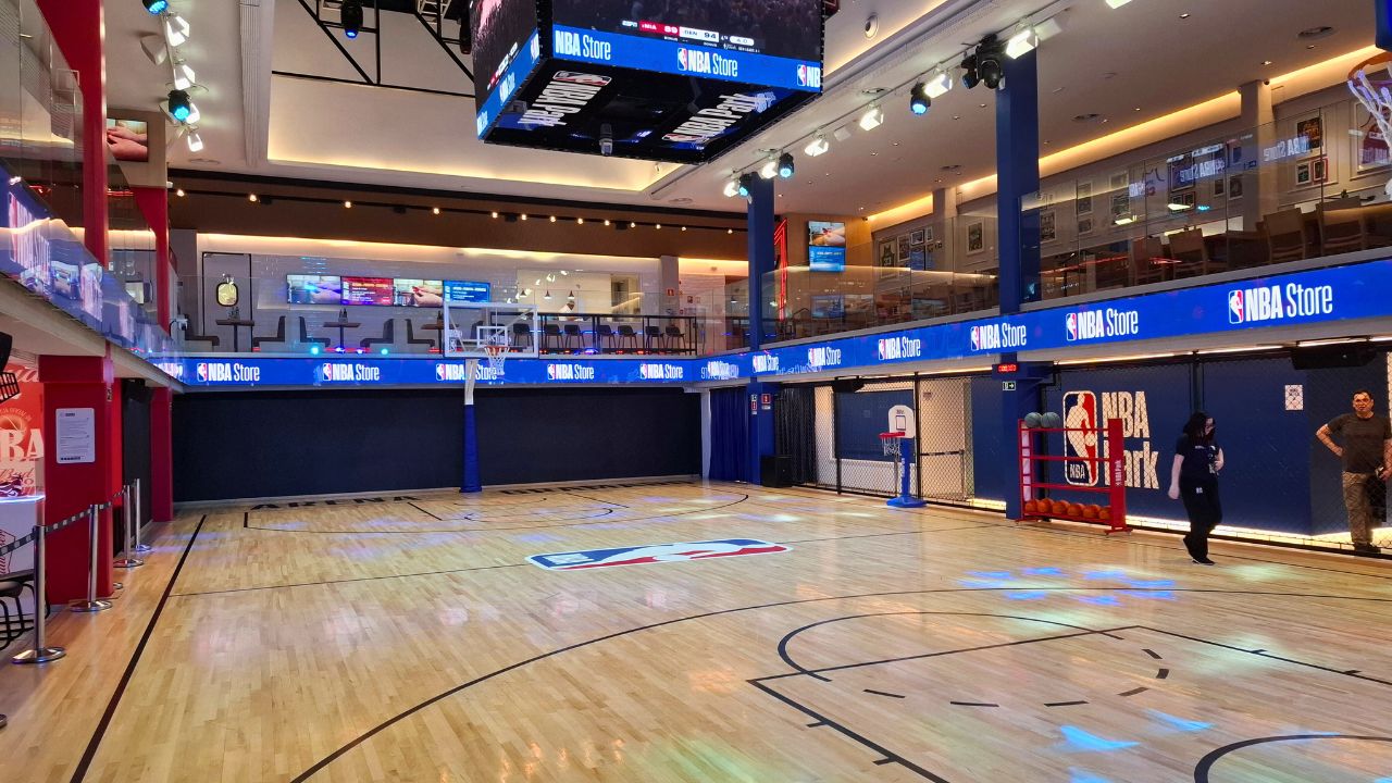 NBA Park: Atração para Fãs de Basquete em Gramado 5 Quadra de Basquete do NBA Park